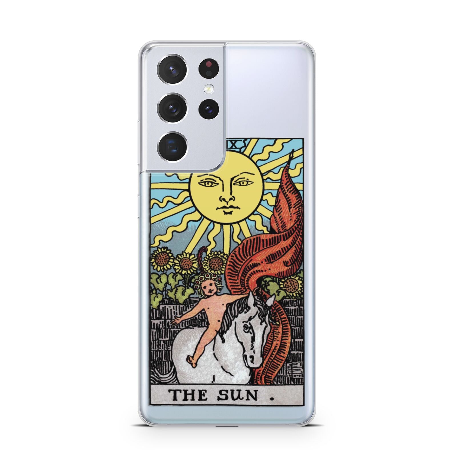 The Sun Tarot Card Samsung S21 Ultra Case