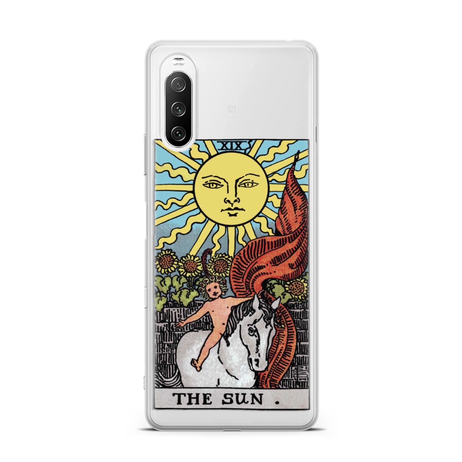 The Sun Tarot Card Sony Xperia 10 III Case