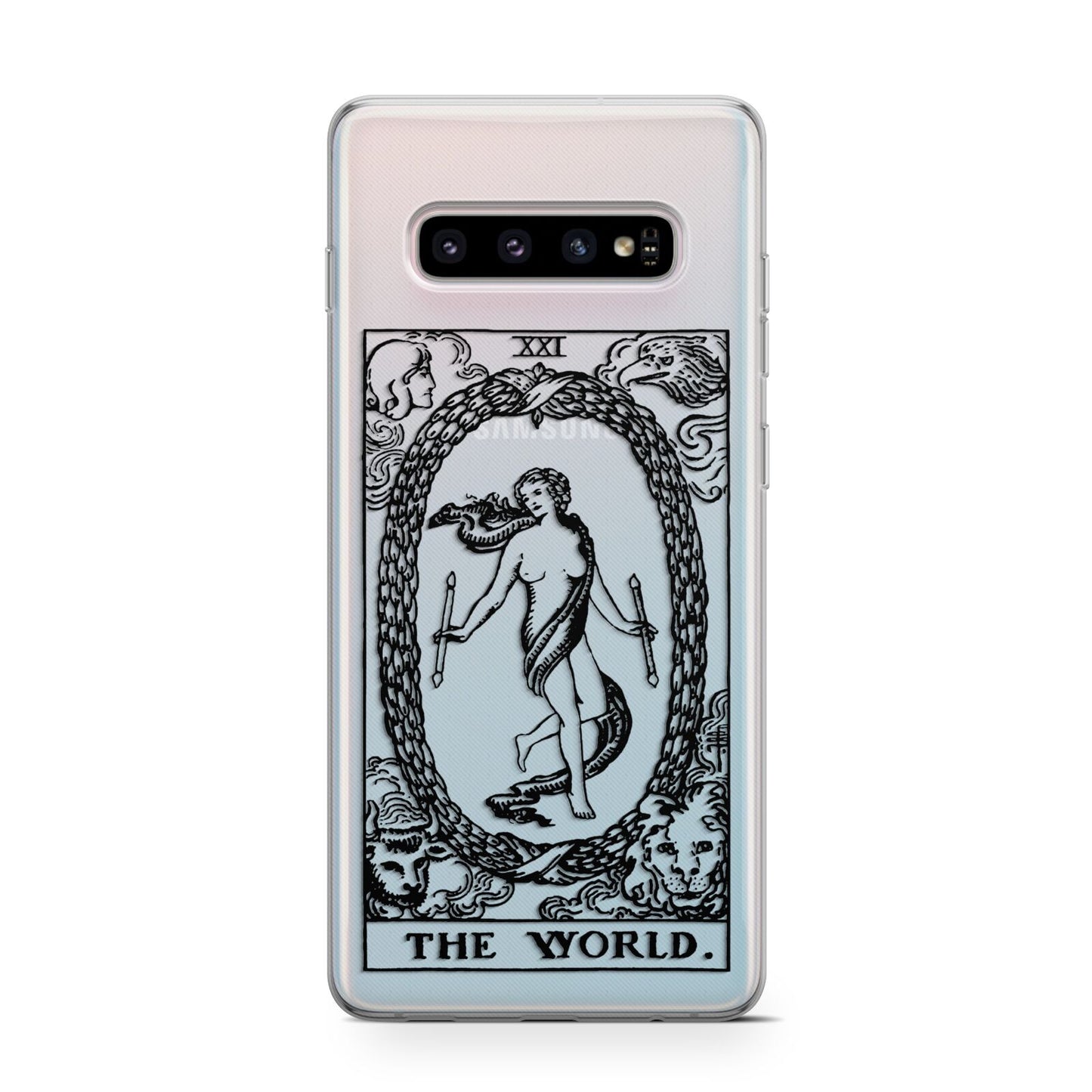 The World Monochrome Protective Samsung Galaxy Case