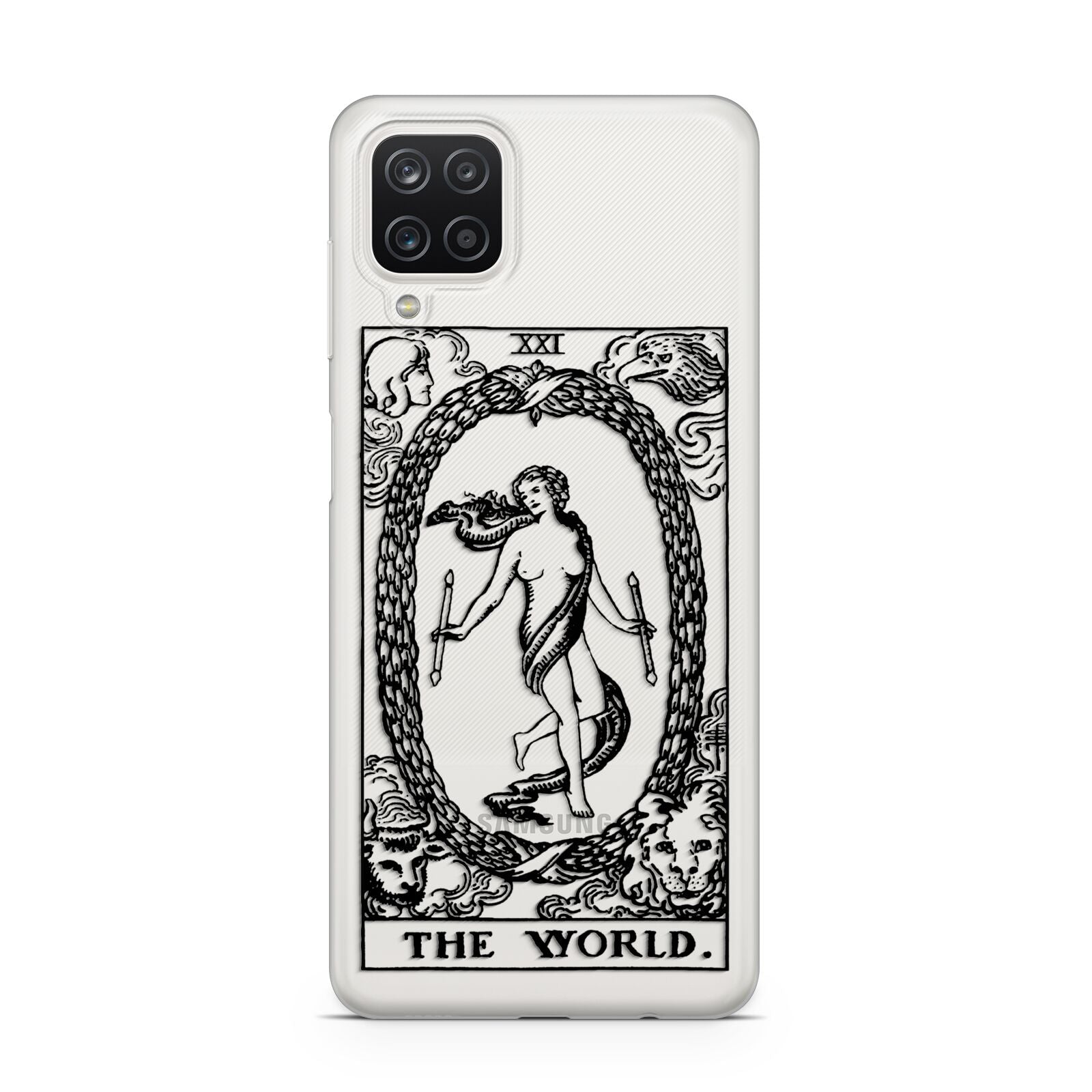 The World Monochrome Samsung A12 Case