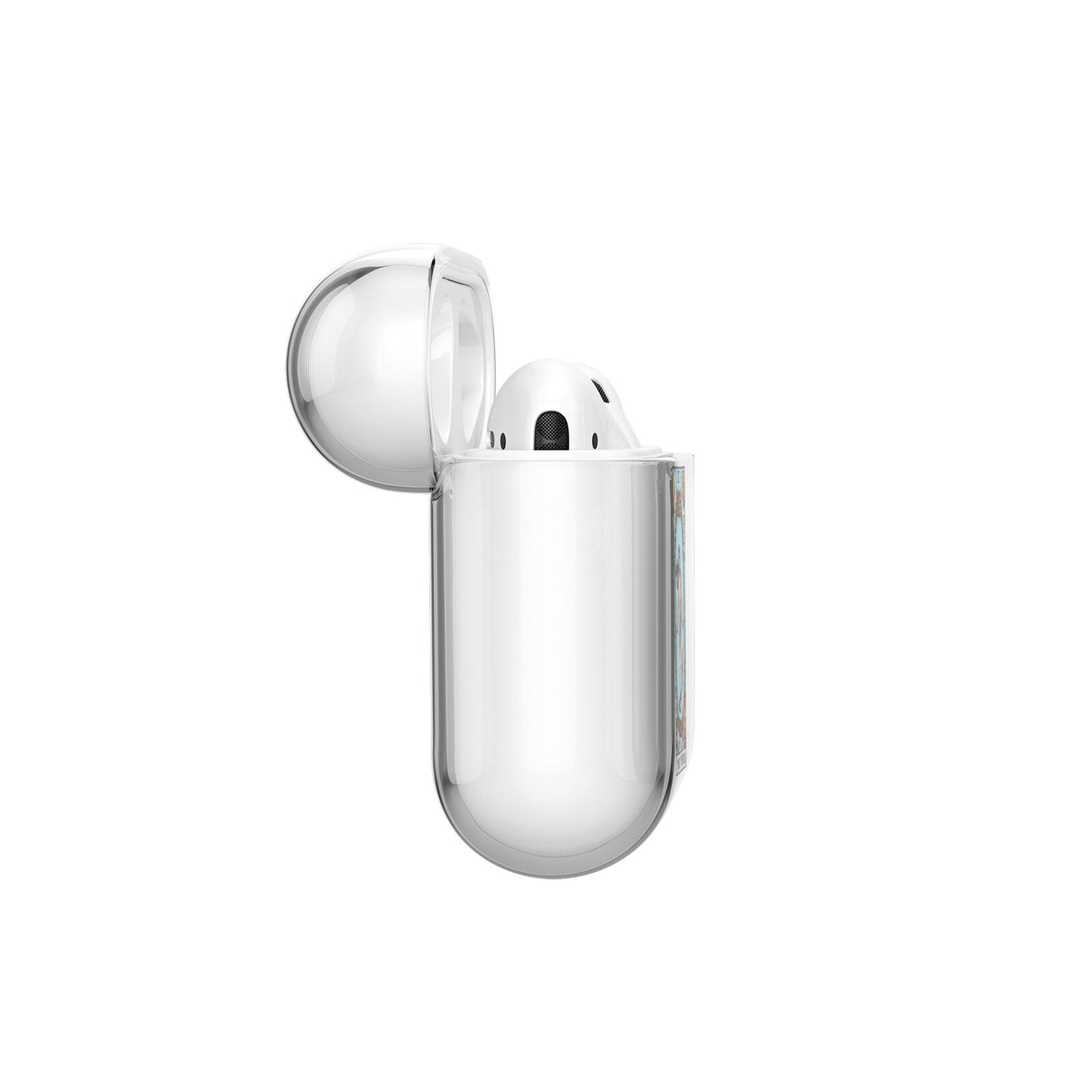 The World Tarot Card AirPods Case Side Angle