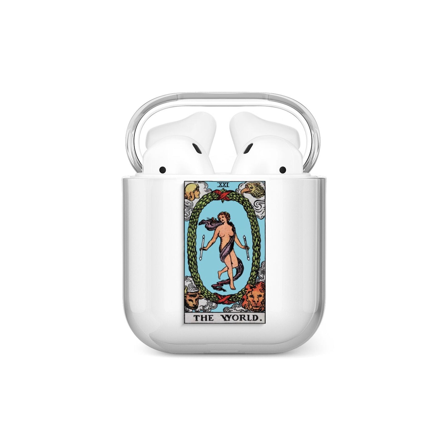 The World Tarot Card AirPods Case