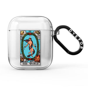 The World Tarot Card AirPods Case