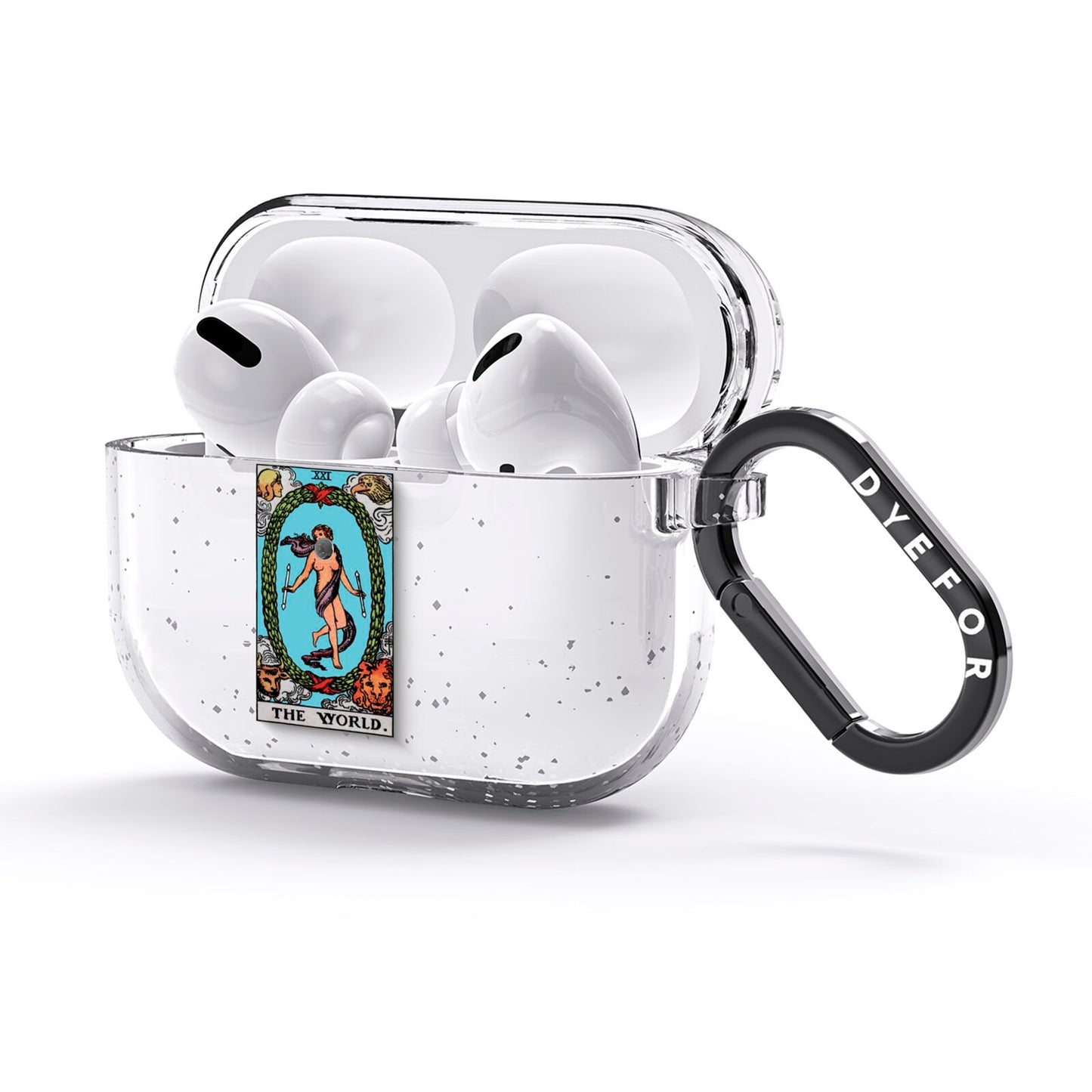 The World Tarot Card AirPods Glitter Case 3rd Gen Side Image