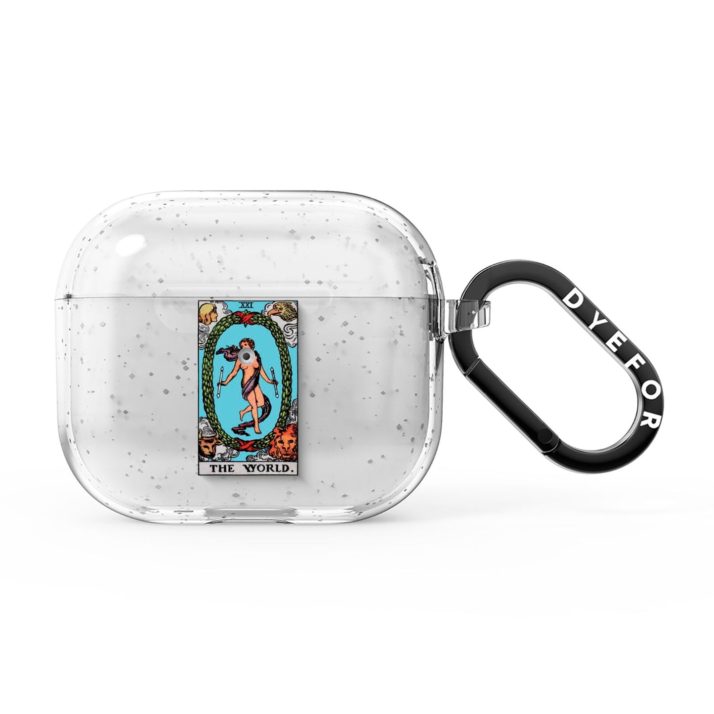 The World Tarot Card AirPods Glitter Case 3rd Gen