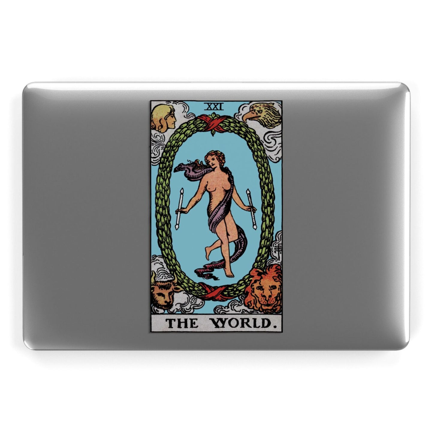 The World Tarot Card Apple MacBook Case