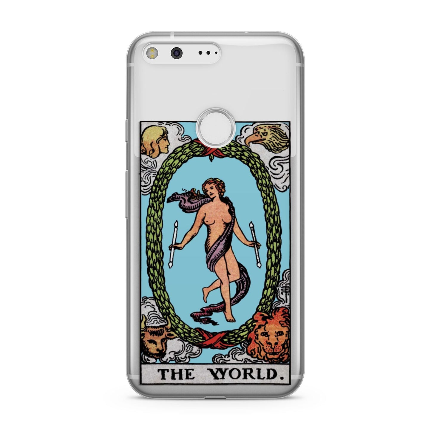 The World Tarot Card Google Pixel Case