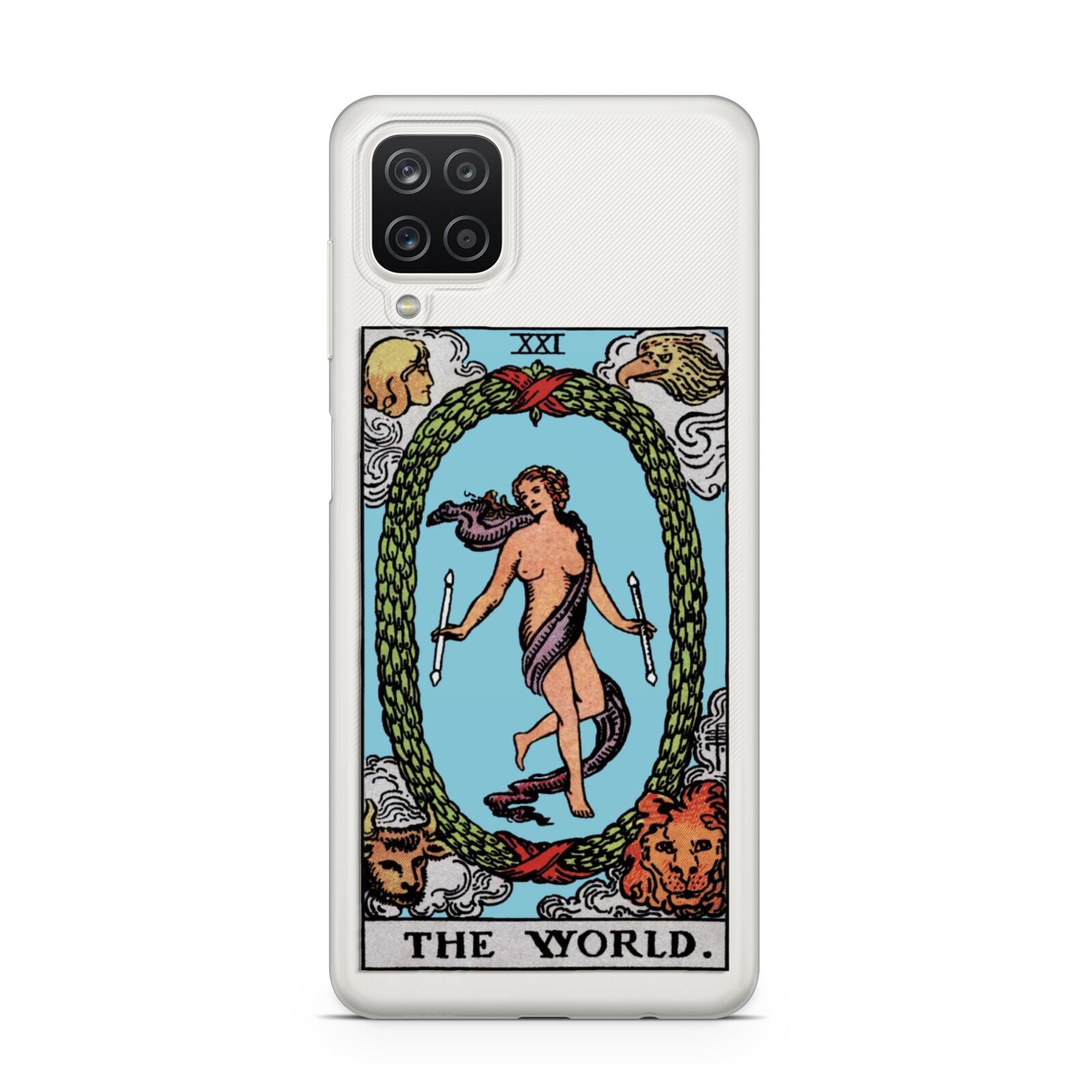 The World Tarot Card Samsung A12 Case