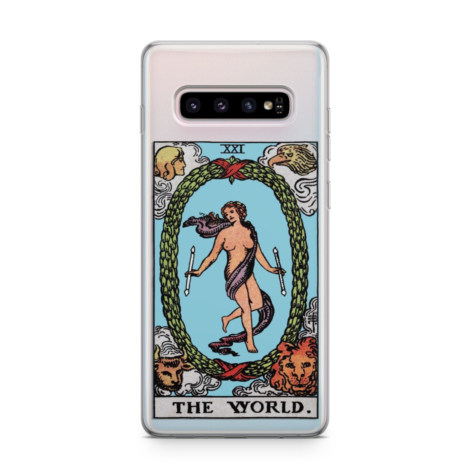 The World Tarot Card Samsung Galaxy S10 Plus Case