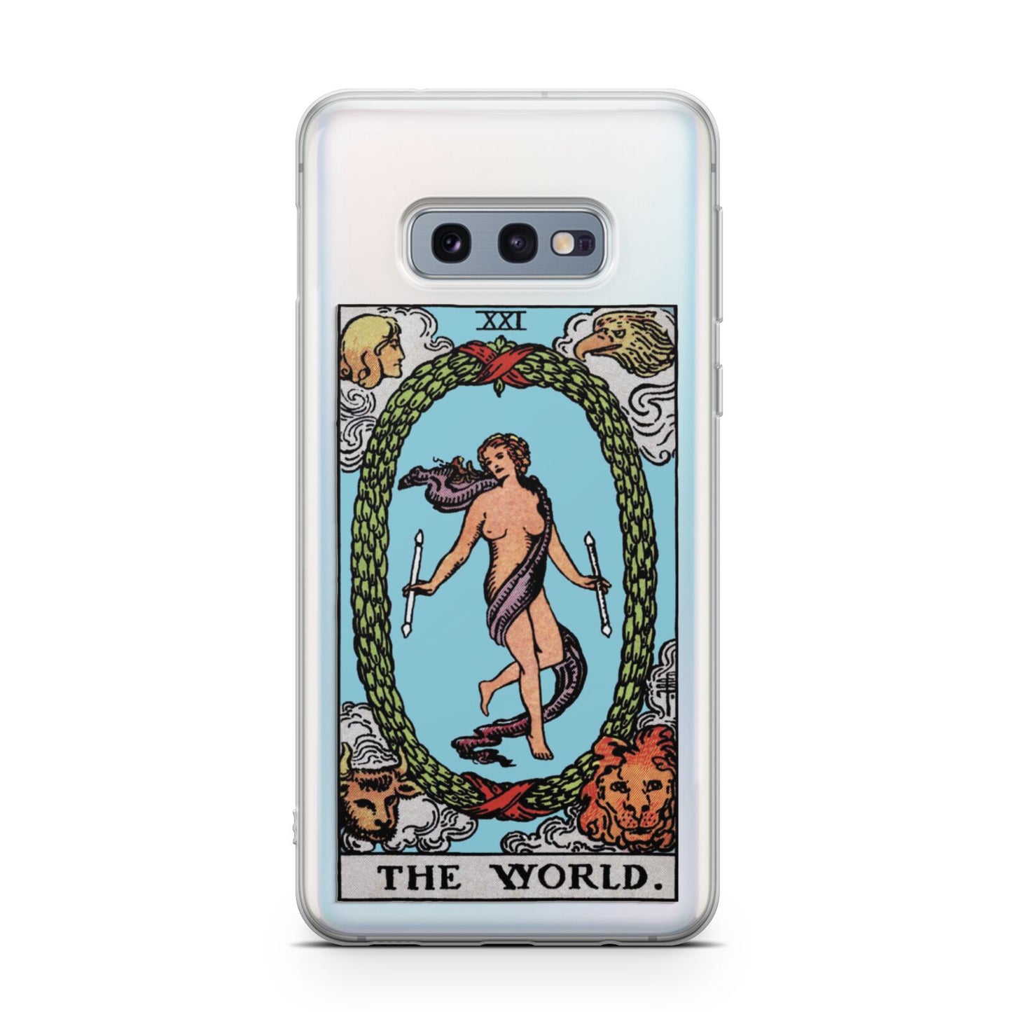 The World Tarot Card Samsung Galaxy S10E Case