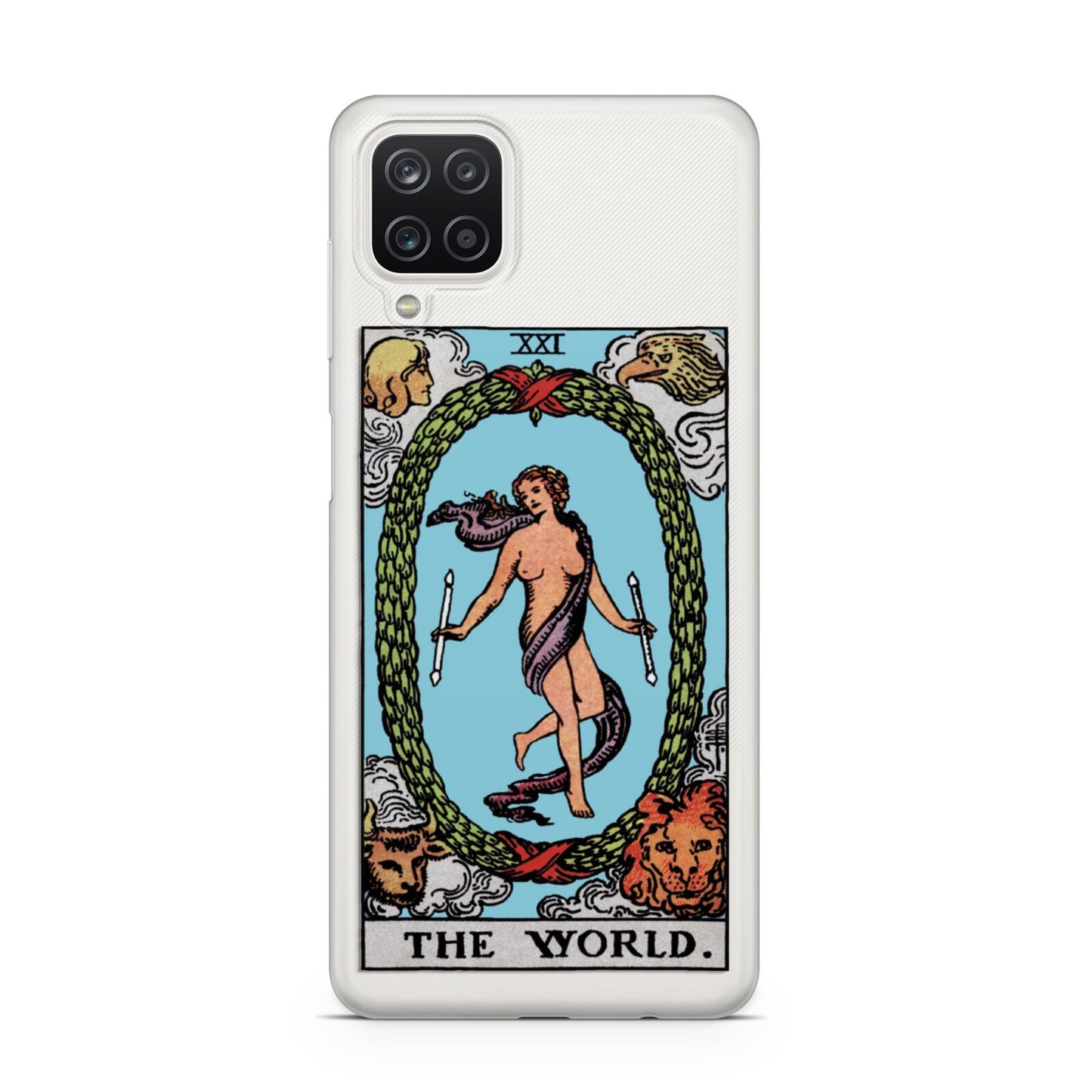 The World Tarot Card Samsung M12 Case