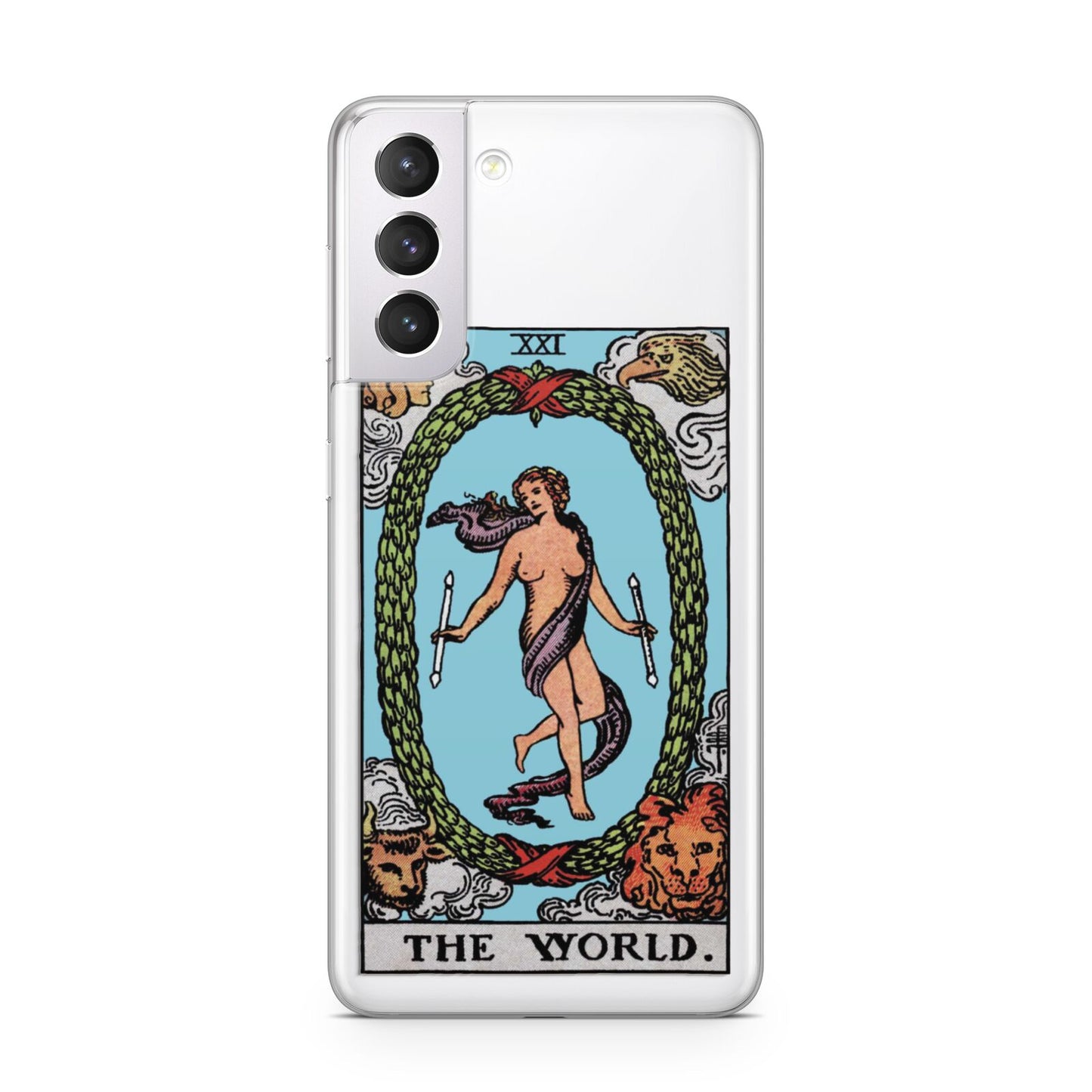 The World Tarot Card Samsung S21 Case