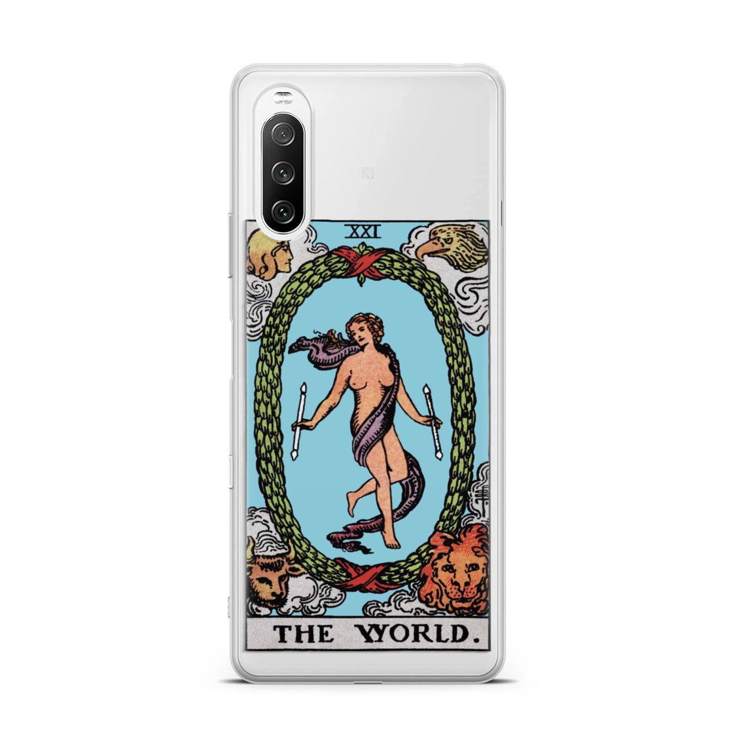 The World Tarot Card Sony Xperia 10 III Case