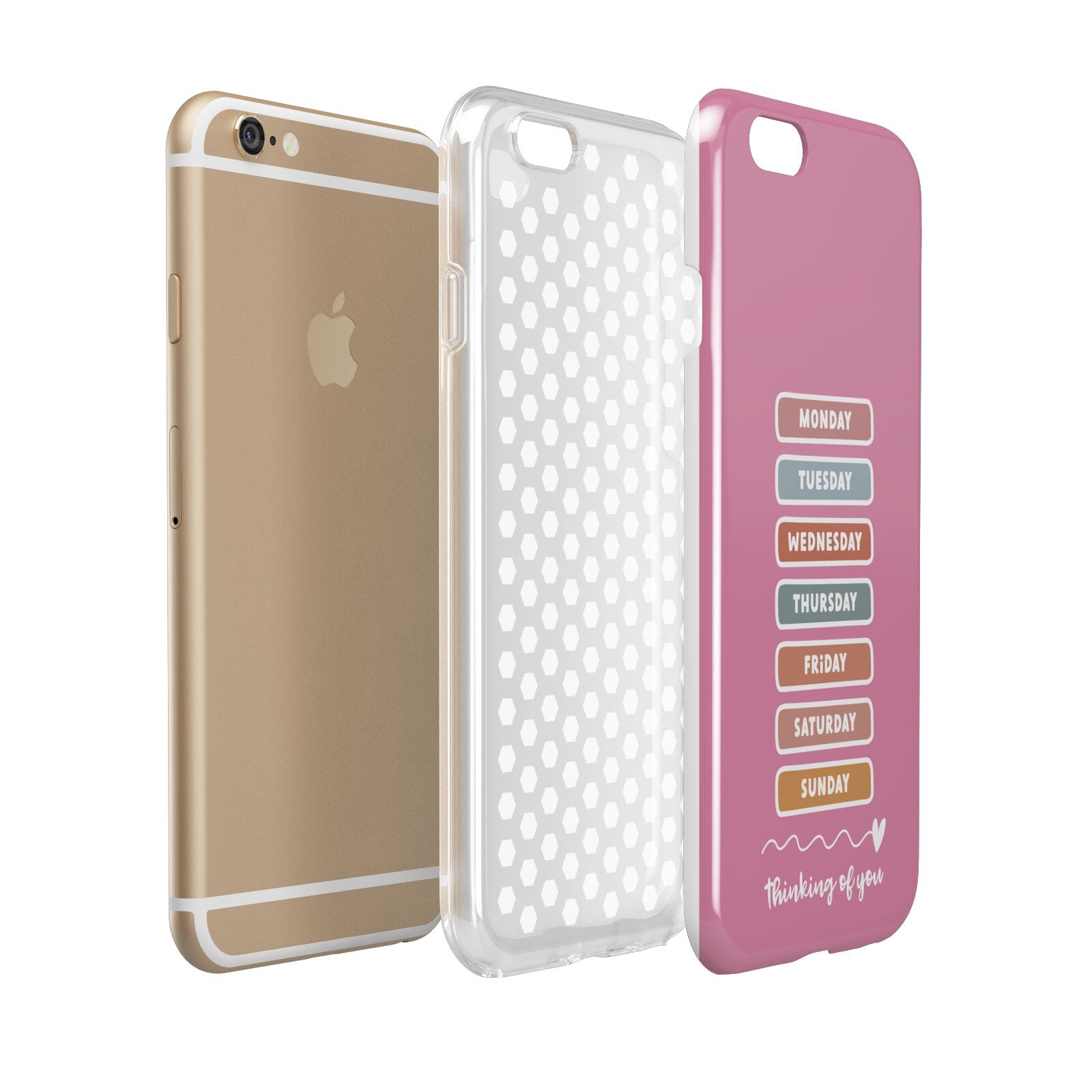 Thinking of You Apple iPhone 6 3D Tough Case Expanded view