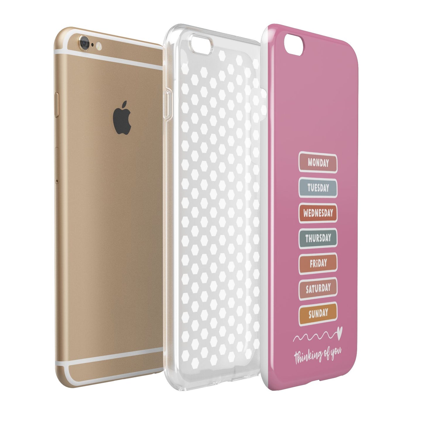 Thinking of You Apple iPhone 6 Plus 3D Tough Case Expand Detail Image