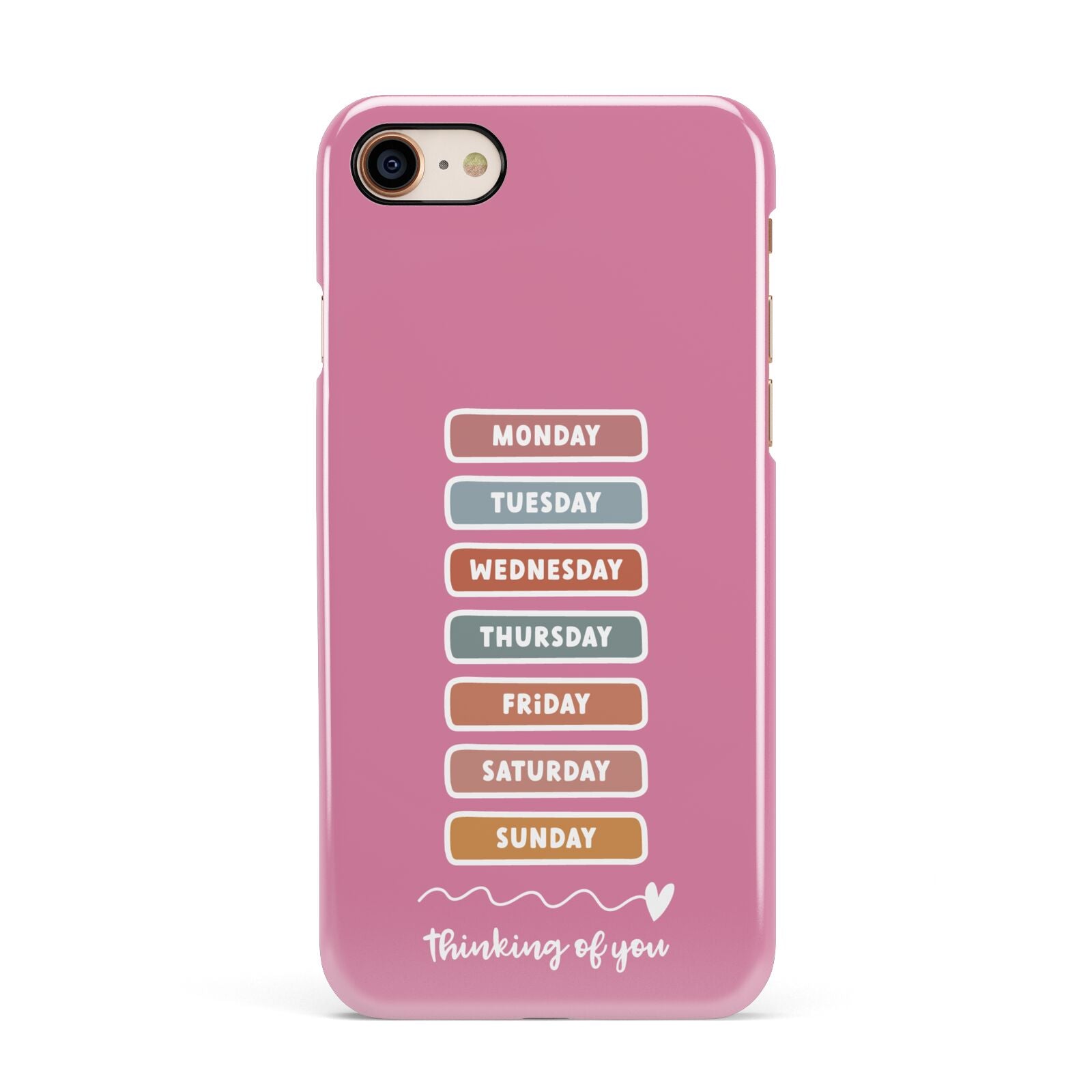 Thinking of You Apple iPhone 7 8 3D Snap Case