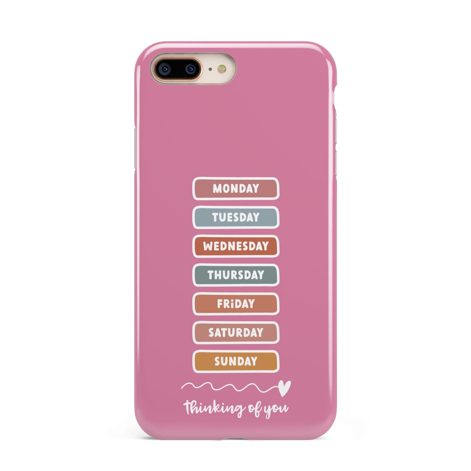 Thinking of You Apple iPhone 7 8 Plus 3D Tough Case