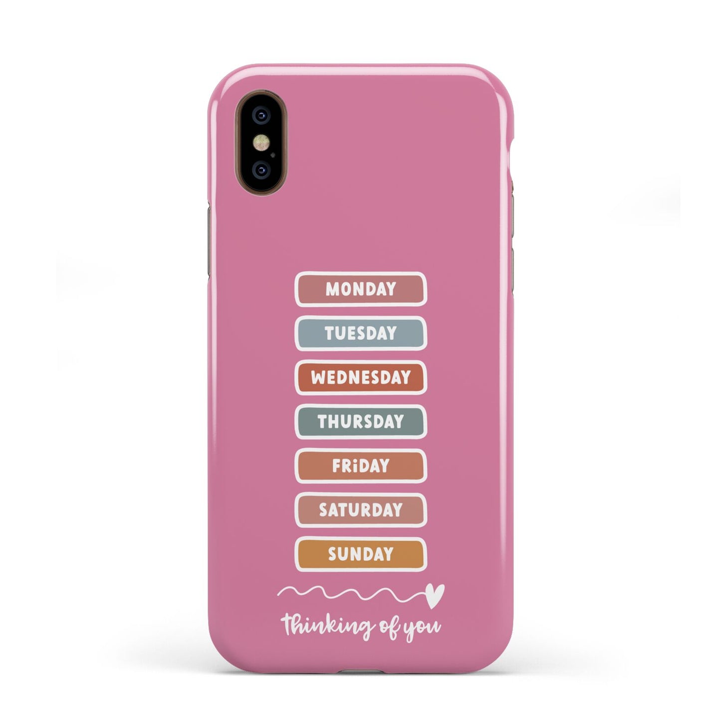 Thinking of You Apple iPhone XS 3D Tough