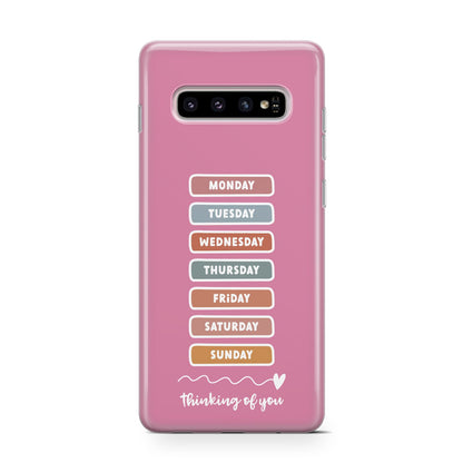 Thinking of You Samsung Galaxy S10 Case