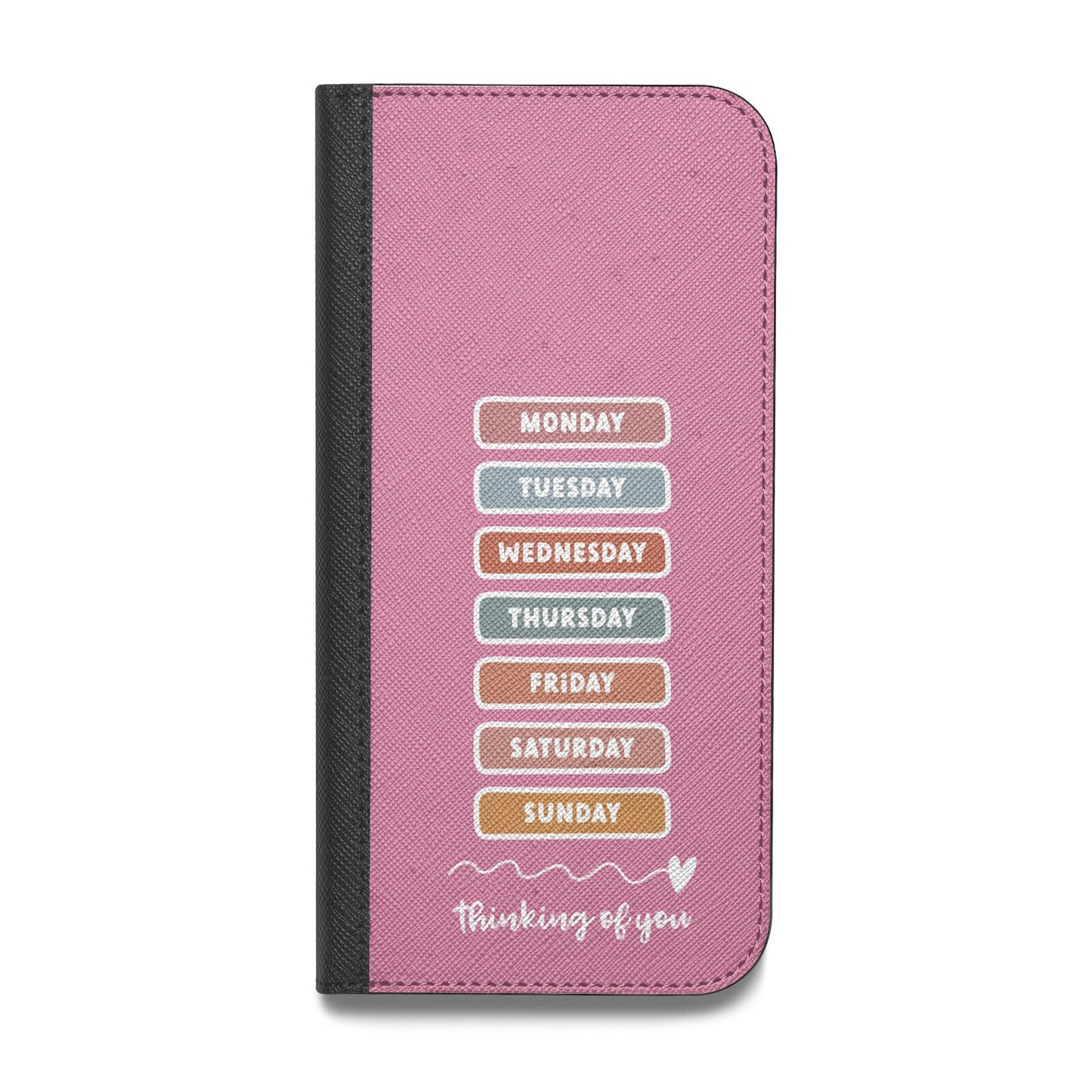 Thinking of You Vegan Leather Flip Samsung Case