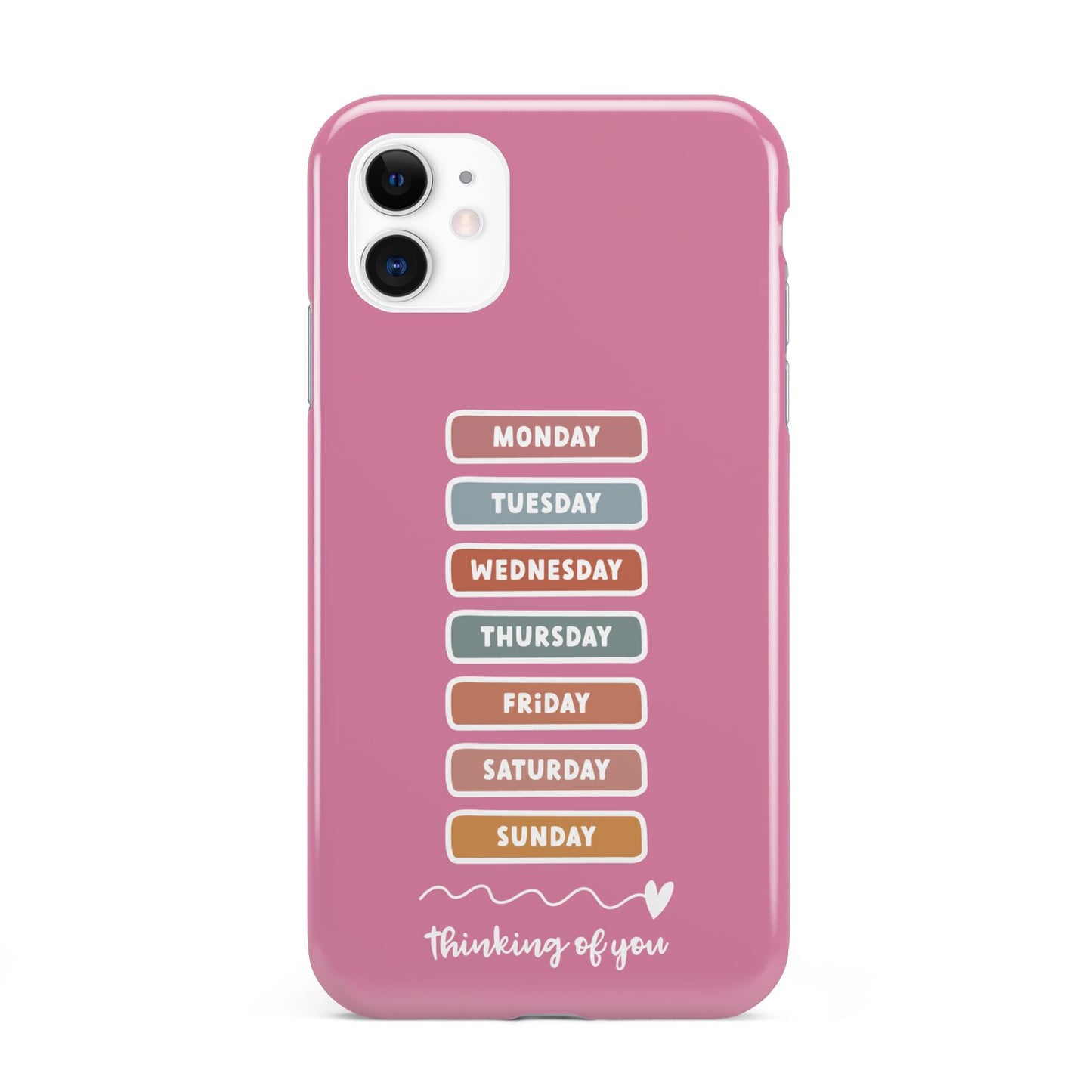 Thinking of You iPhone 11 3D Tough Case