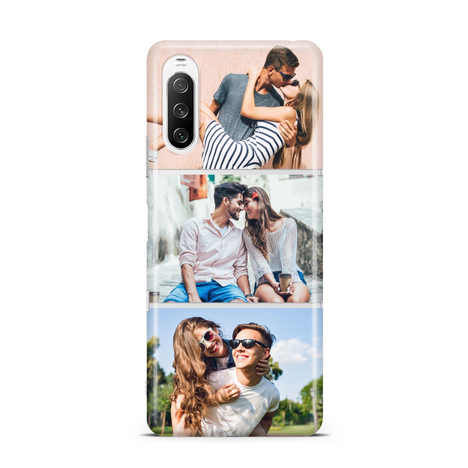 Three Photo Collage Sony Xperia 10 III Case