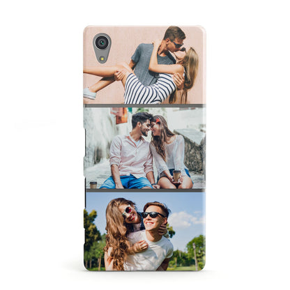 Three Photo Collage Sony Xperia Case