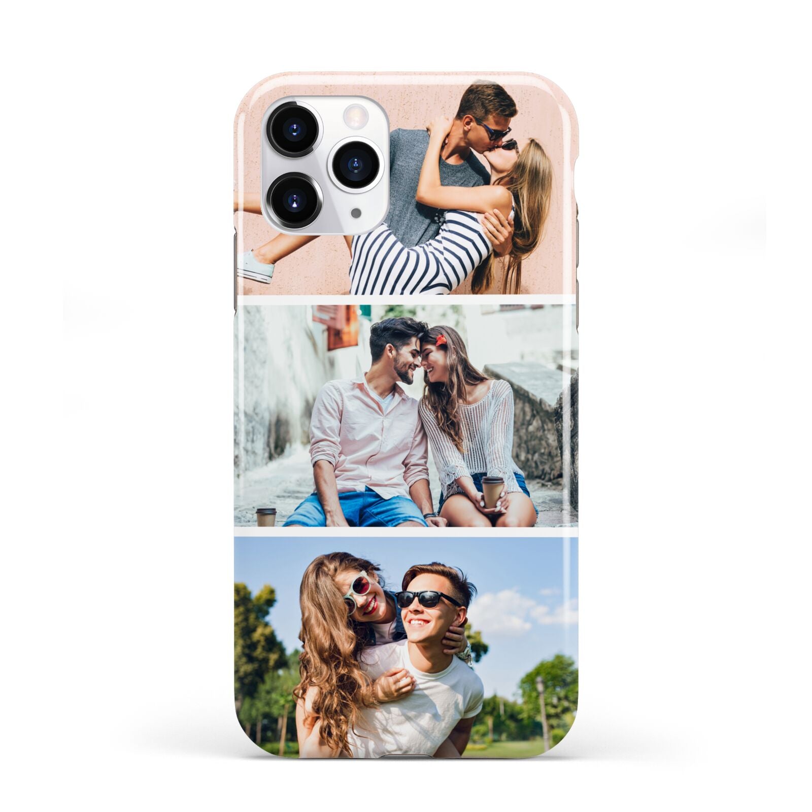 Three Photo Collage iPhone 11 Pro 3D Tough Case