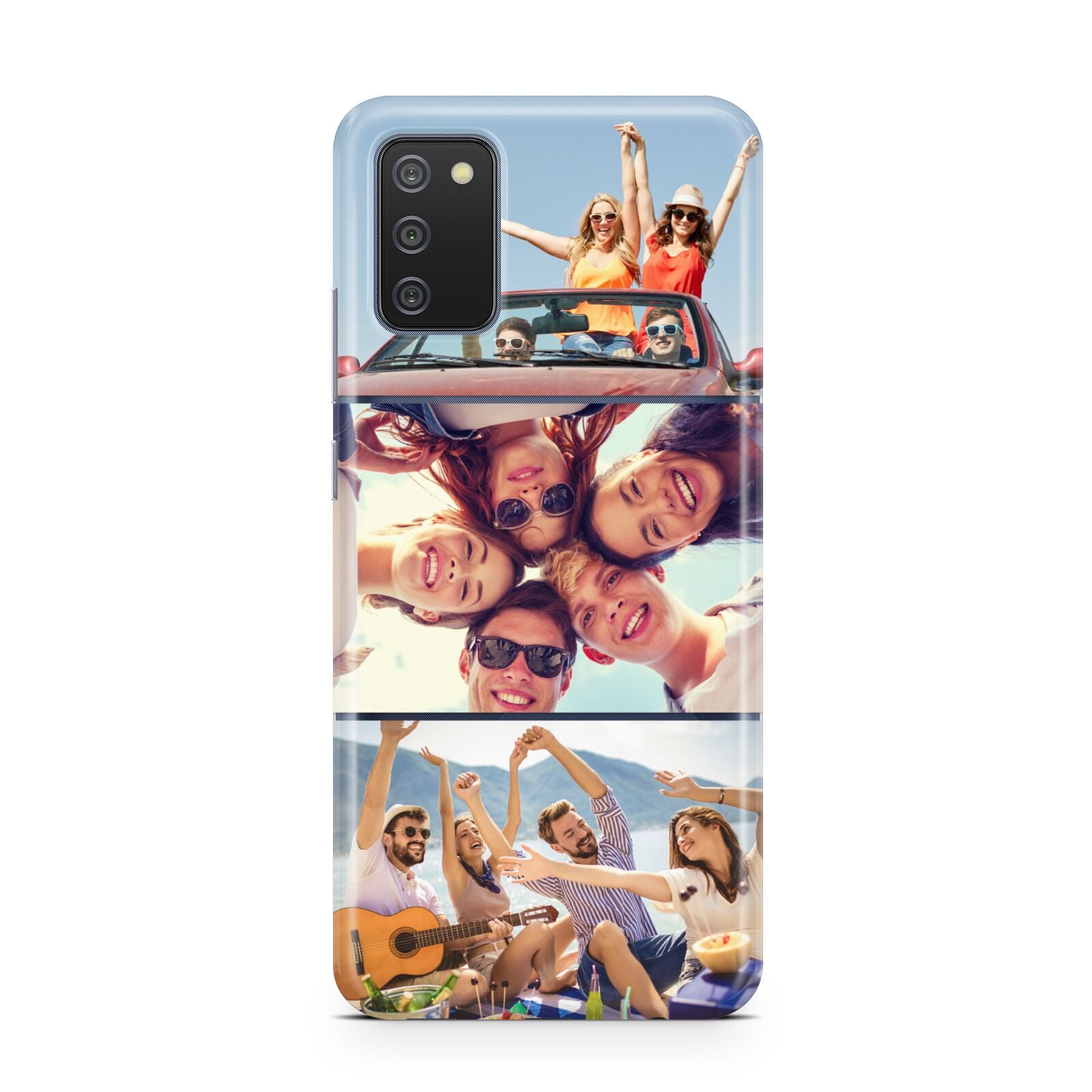 Three Photo Samsung A02s Case