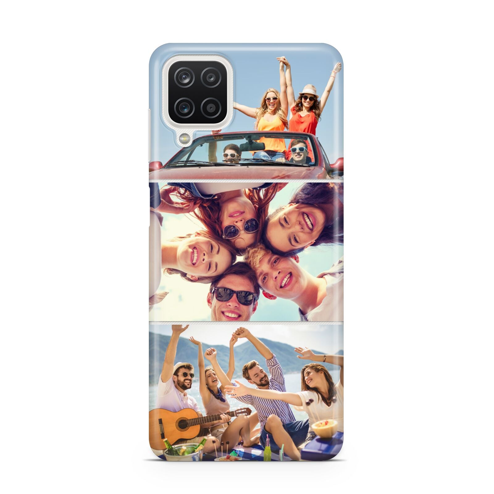 Three Photo Samsung A12 Case