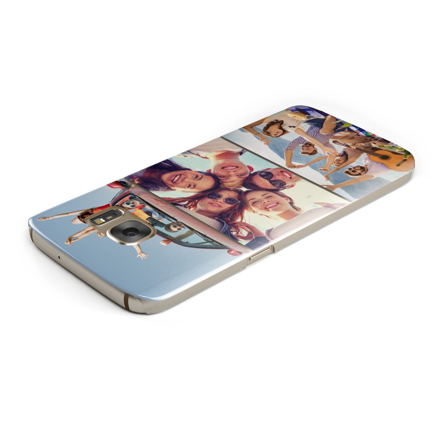 Three Photo Samsung Galaxy Case Top Cutout