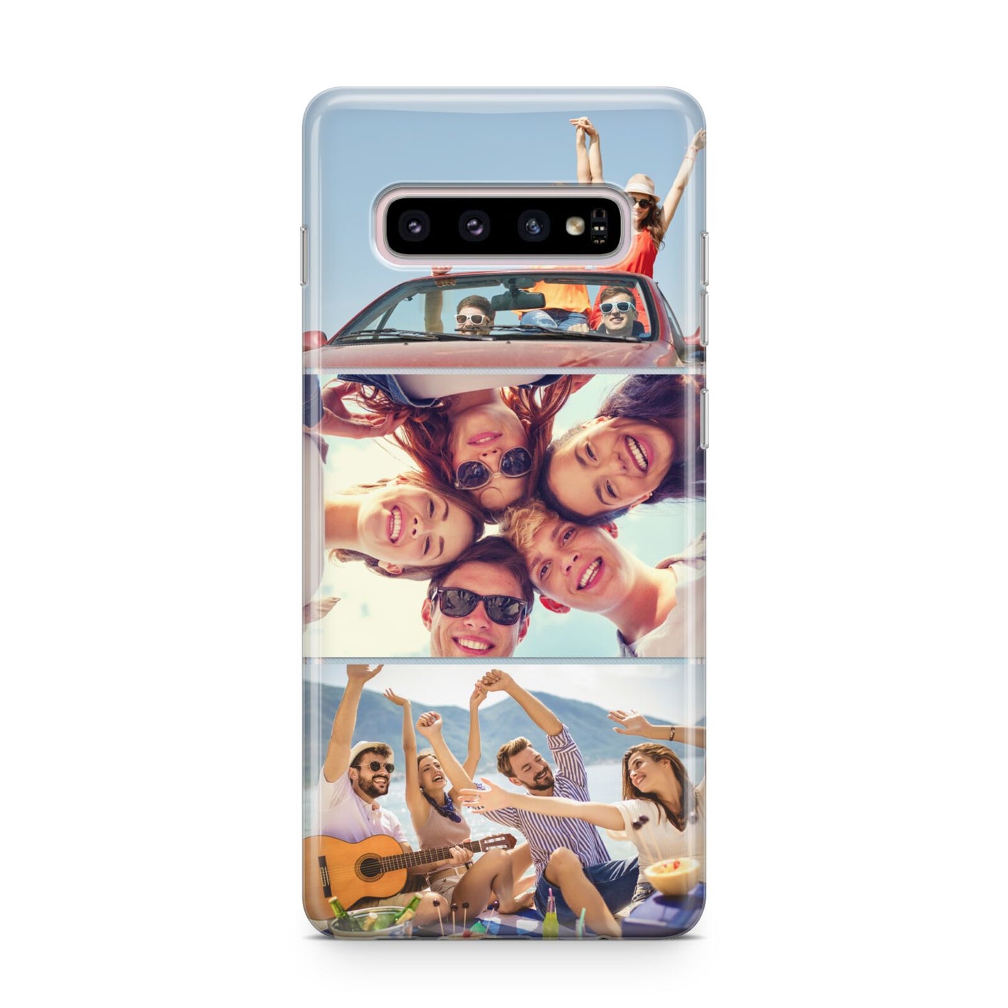 Three Photo Samsung Galaxy S10 Plus Case