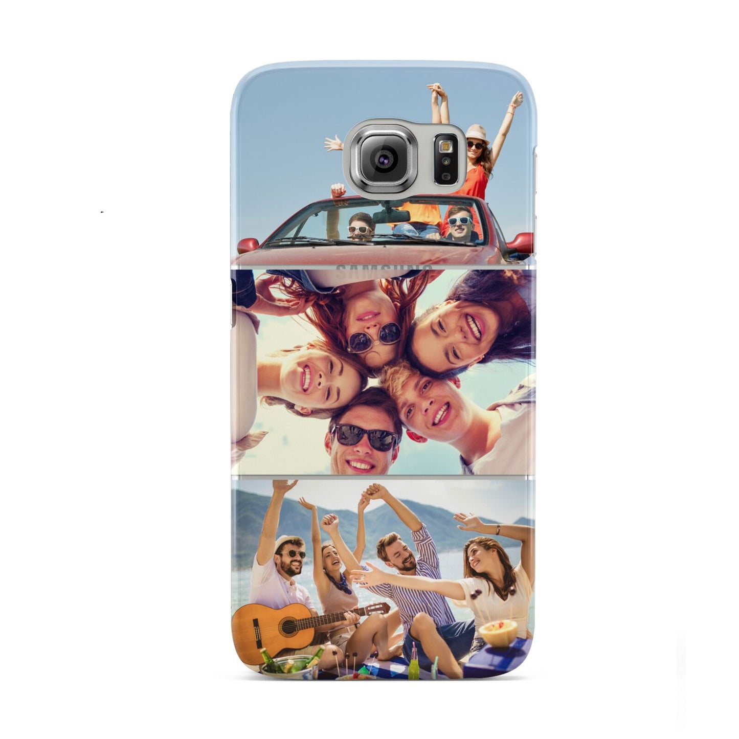 Three Photo Samsung Galaxy S6 Case