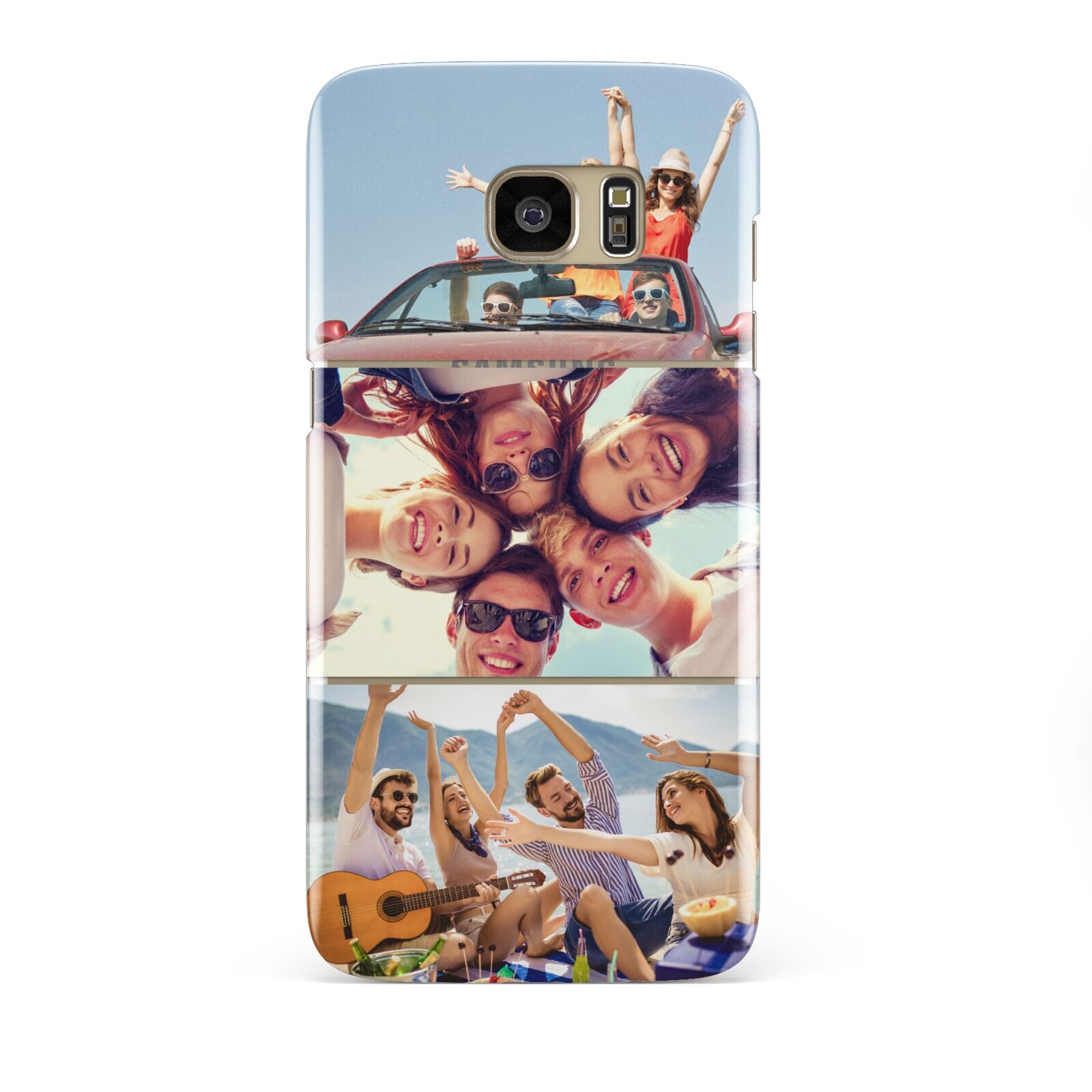 Three Photo Samsung Galaxy S7 Edge Case