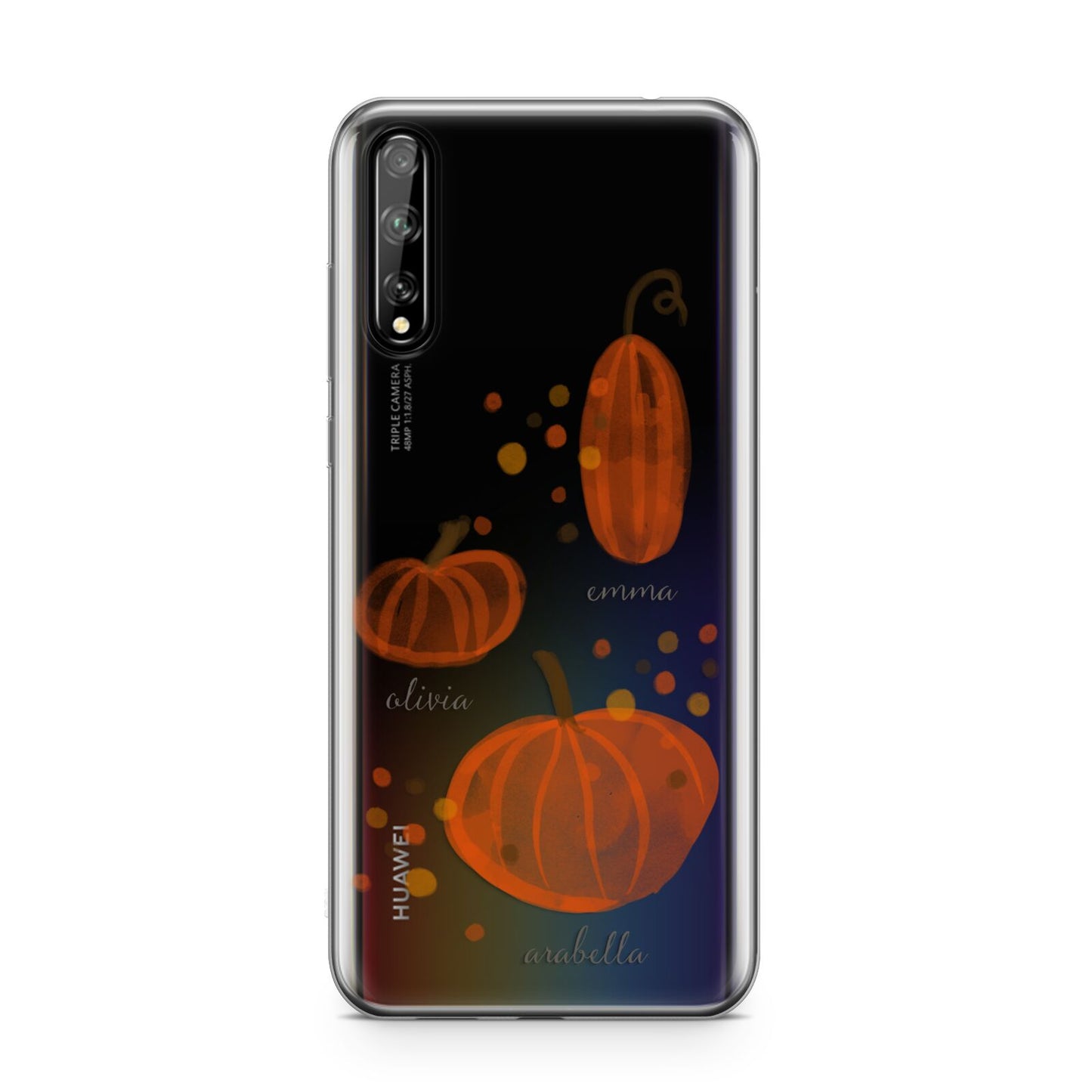 Three Pumpkins Personalised Huawei Enjoy 10s Phone Case
