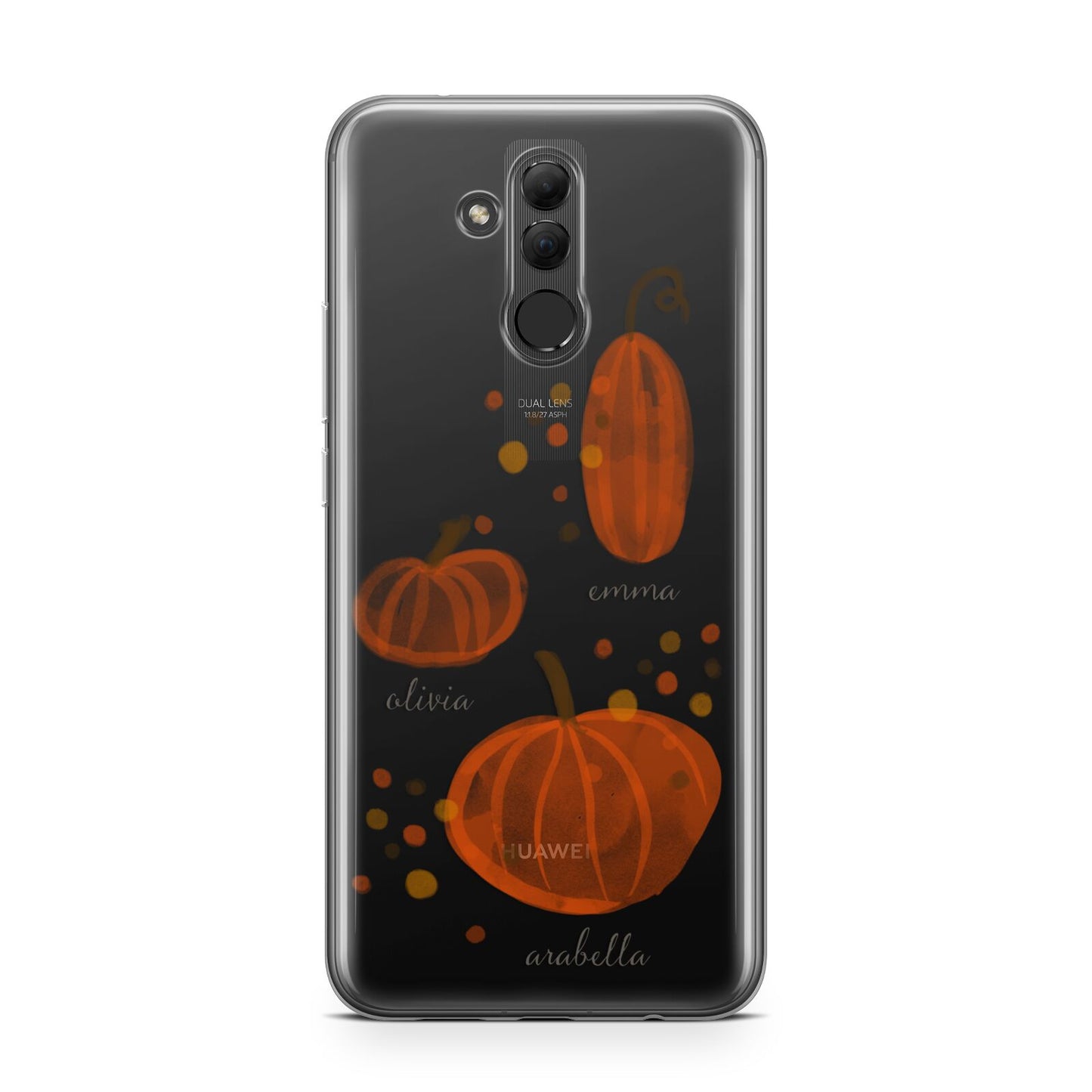 Three Pumpkins Personalised Huawei Mate 20 Lite