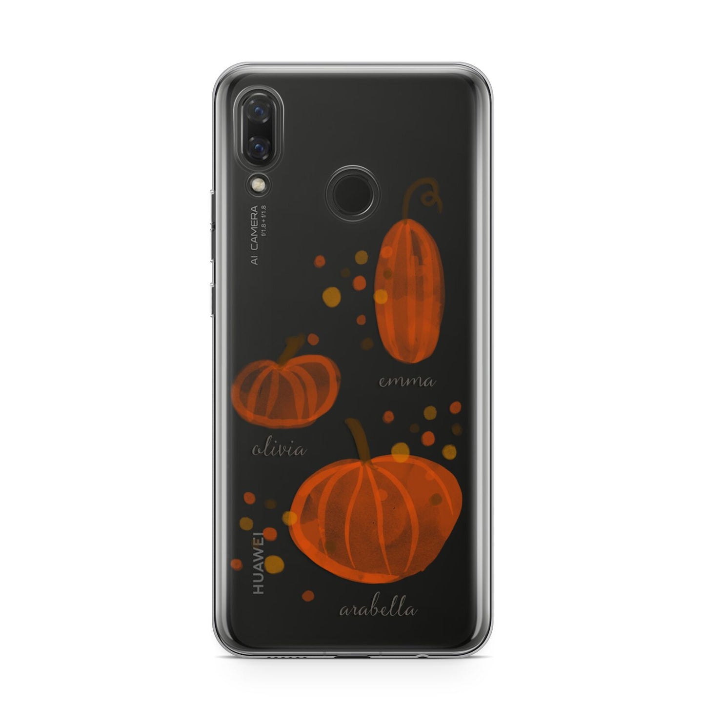 Three Pumpkins Personalised Huawei Nova 3 Phone Case