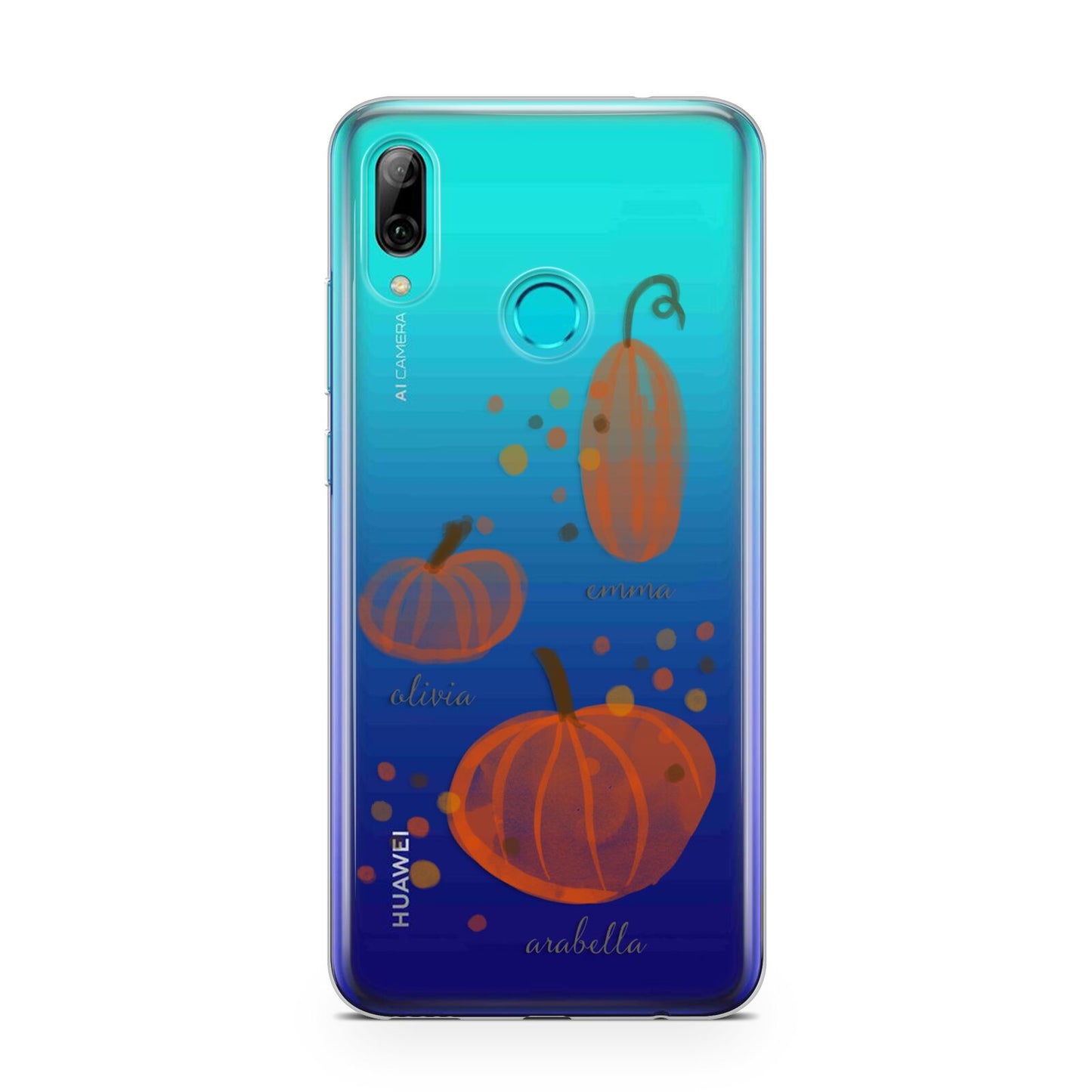 Three Pumpkins Personalised Huawei P Smart 2019 Case