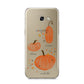 Three Pumpkins Personalised Samsung Galaxy A5 2017 Case on gold phone
