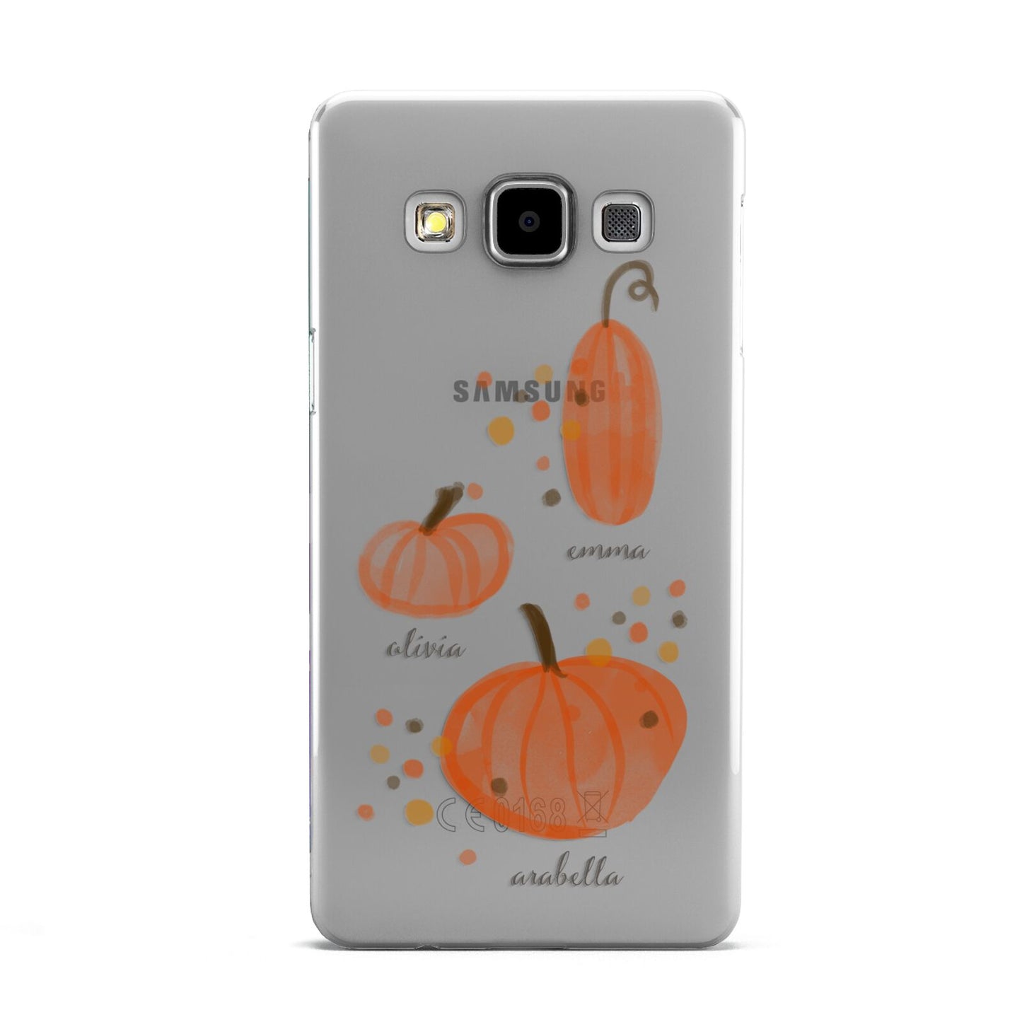 Three Pumpkins Personalised Samsung Galaxy A5 Case
