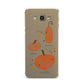 Three Pumpkins Personalised Samsung Galaxy A8 Case