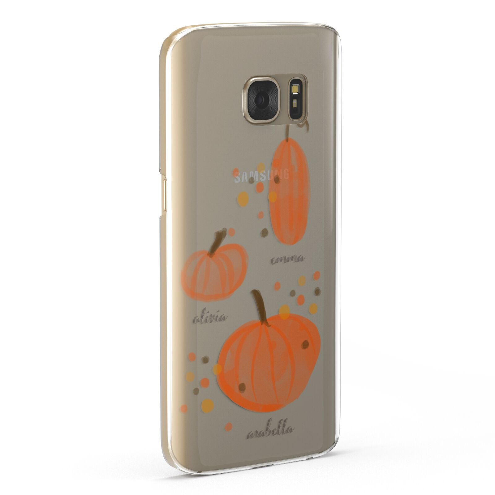 Three Pumpkins Personalised Samsung Galaxy Case Fourty Five Degrees