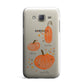 Three Pumpkins Personalised Samsung Galaxy J7 Case