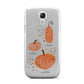 Three Pumpkins Personalised Samsung Galaxy S4 Mini Case