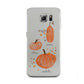 Three Pumpkins Personalised Samsung Galaxy S6 Case