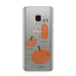 Three Pumpkins Personalised Samsung Galaxy S9 Case
