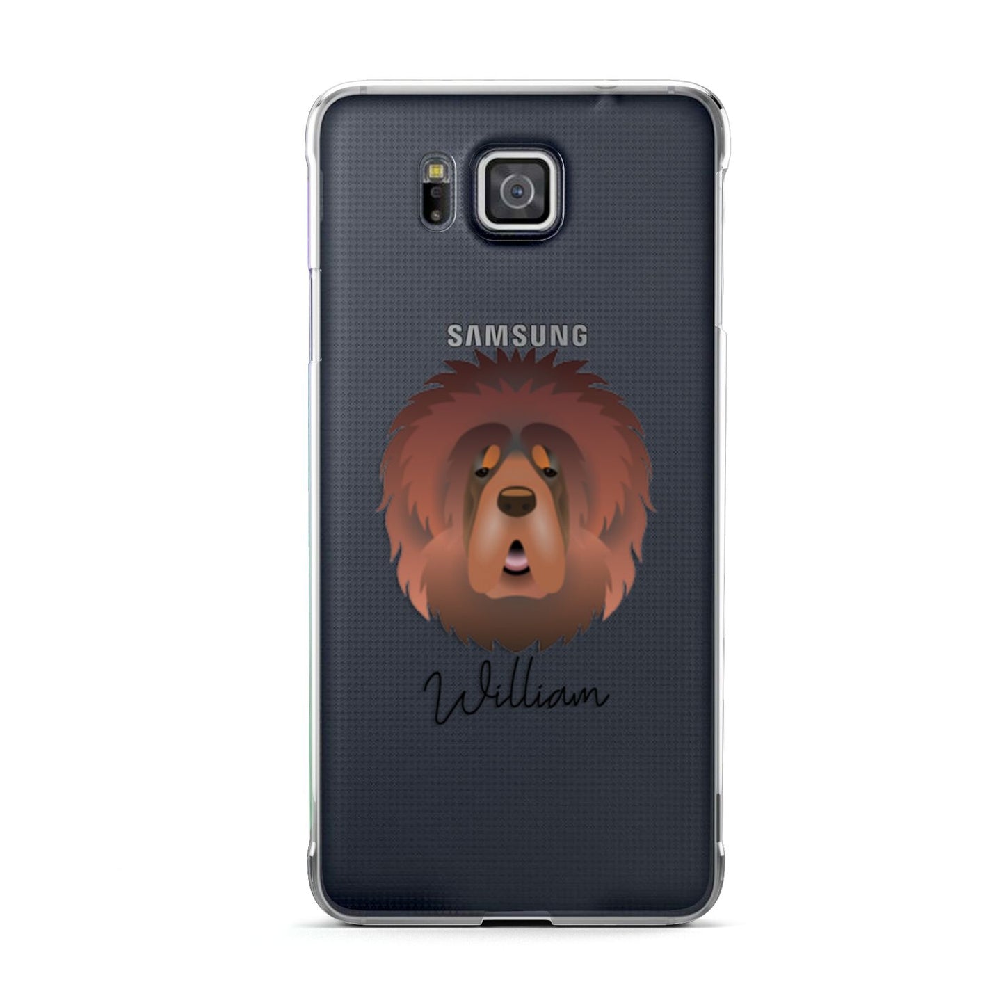 Tibetan Mastiff Personalised Samsung Galaxy Alpha Case