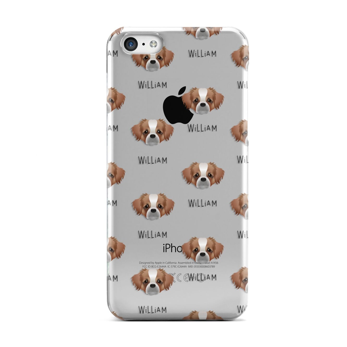 Tibetan Spaniel Icon with Name Apple iPhone 5c Case