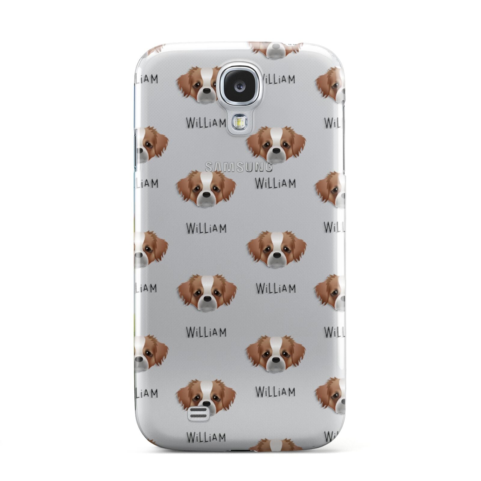 Tibetan Spaniel Icon with Name Samsung Galaxy S4 Case