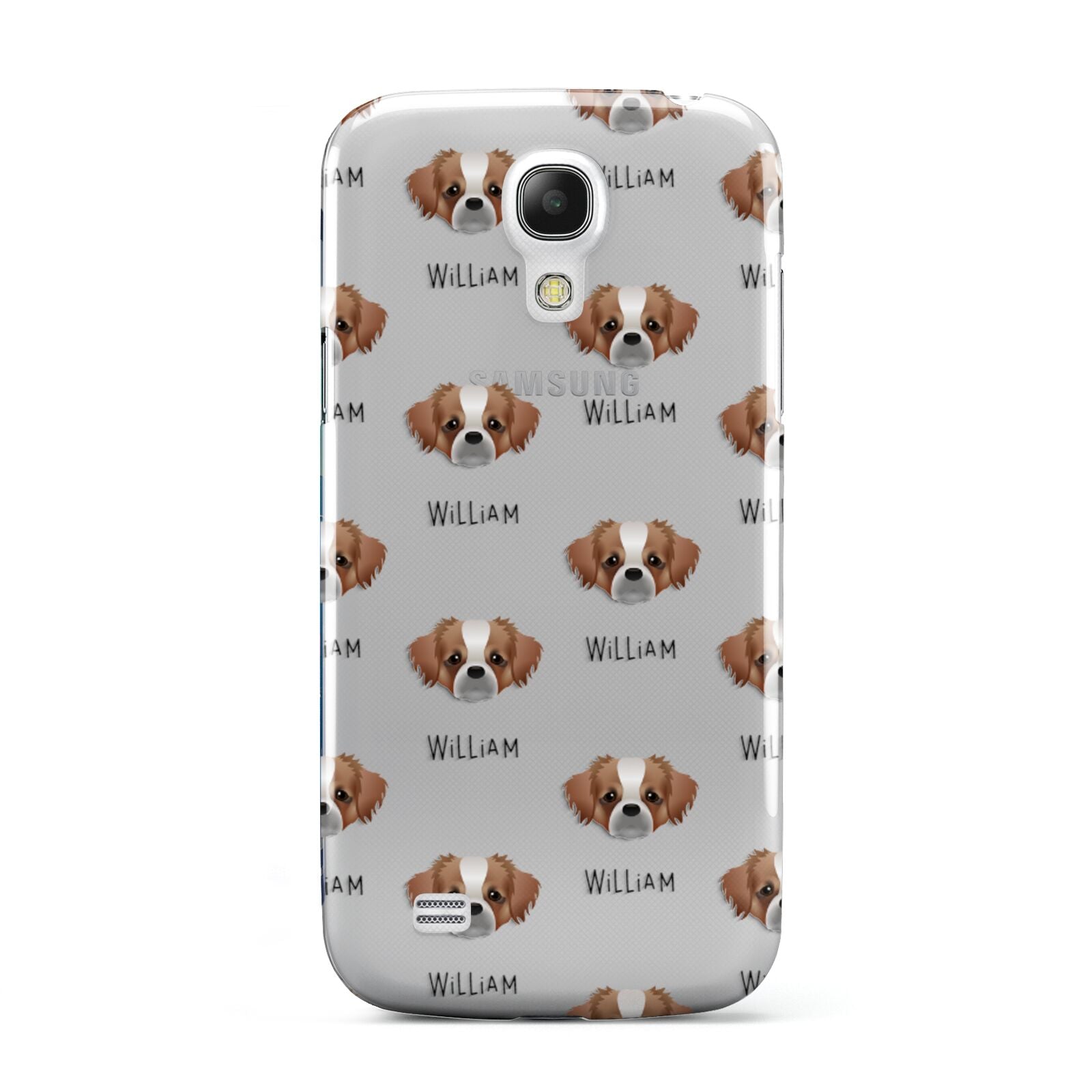 Tibetan Spaniel Icon with Name Samsung Galaxy S4 Mini Case